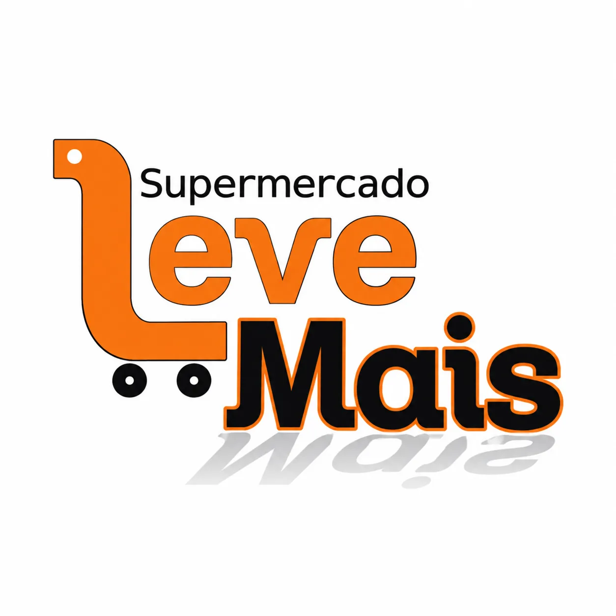 Logo Supermercado Leve Mais